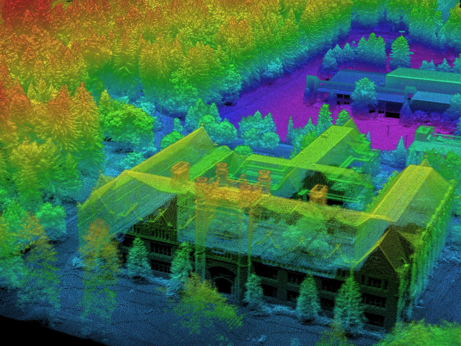 3DEO lidar point cloud visualization