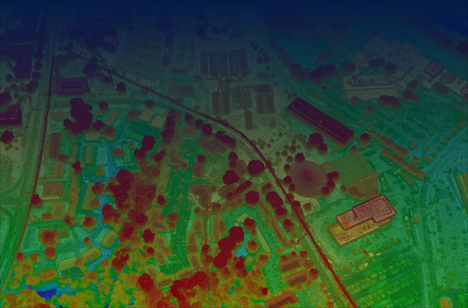 Sequoia lidar point cloud — University of Missouri collection
